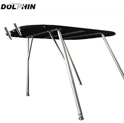 New! Dolphin universal walk around boat t top super wide shade