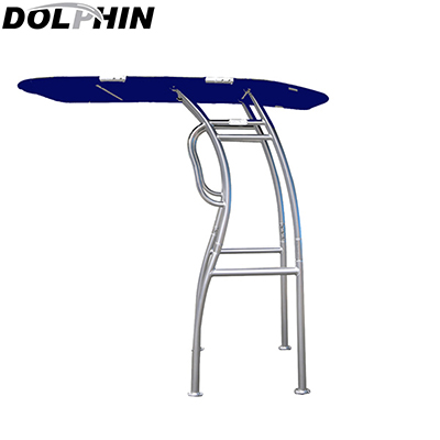 Dolphin Pro2 T Top Anodized Frame Blue canopy  plus quick release knobs + antenna bracket