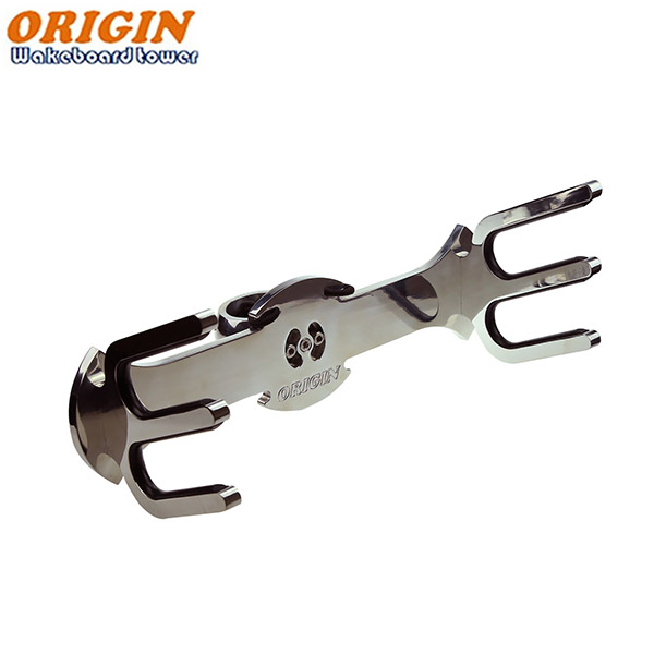 Origin OWT-SKII bat ski rack, polished