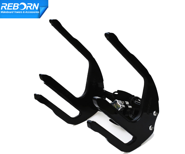 Reborn pro2 wakeboard kneeboard combo rack glossy black