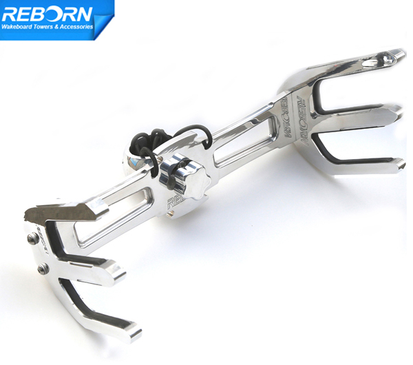  Reborn Pro2 quick release waterski rack polished