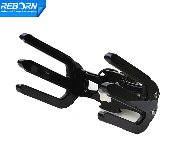 Reborn pro2 quick release wakeboard rack glossy black 