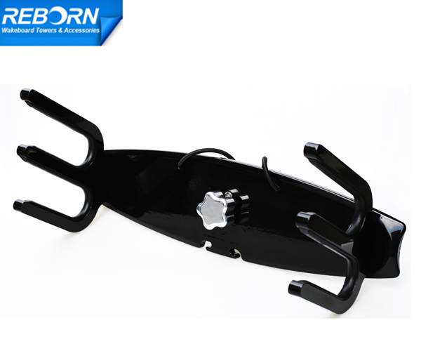 Reborn pro water ski rack glossy black