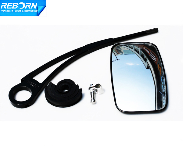 Reborn pro wakeboard mirror arm glossy black