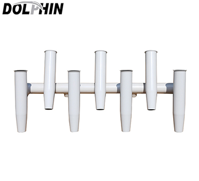 Dolphin 7 Rod Rocket Launcher, pure white