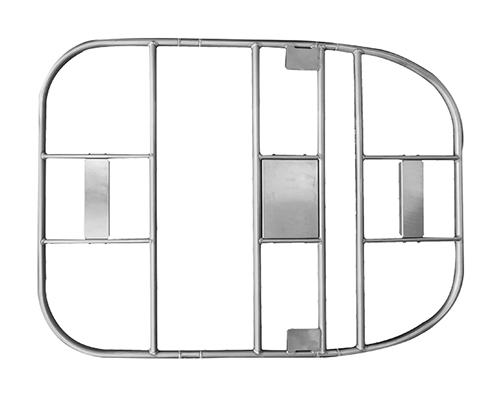 Pro2/3 T Top Frame with 5 Solid Plates (Top Frame only)