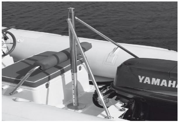 LT Stainless Ski Pylon 