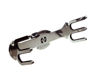 LT OWT-SKII bat ski rack, polished